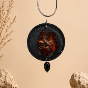 Noir Ember Bloom Pendant
