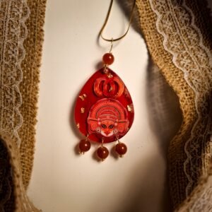 Scarlet Theyyam Pendant