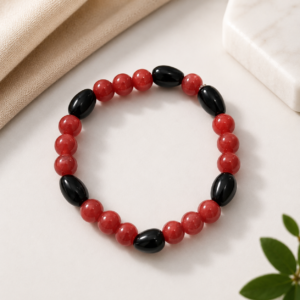 Scarlet Orbit Bracelet