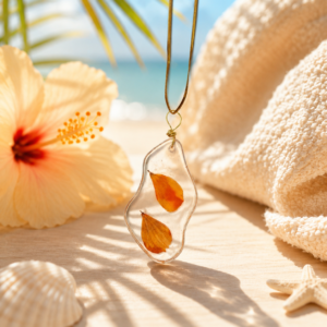 Sunlit Petal Necklace